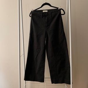 Madewell Emit Wide Leg Crop Pants